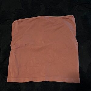 a new day Dusty Rose Strapless Mini Tube Skirt